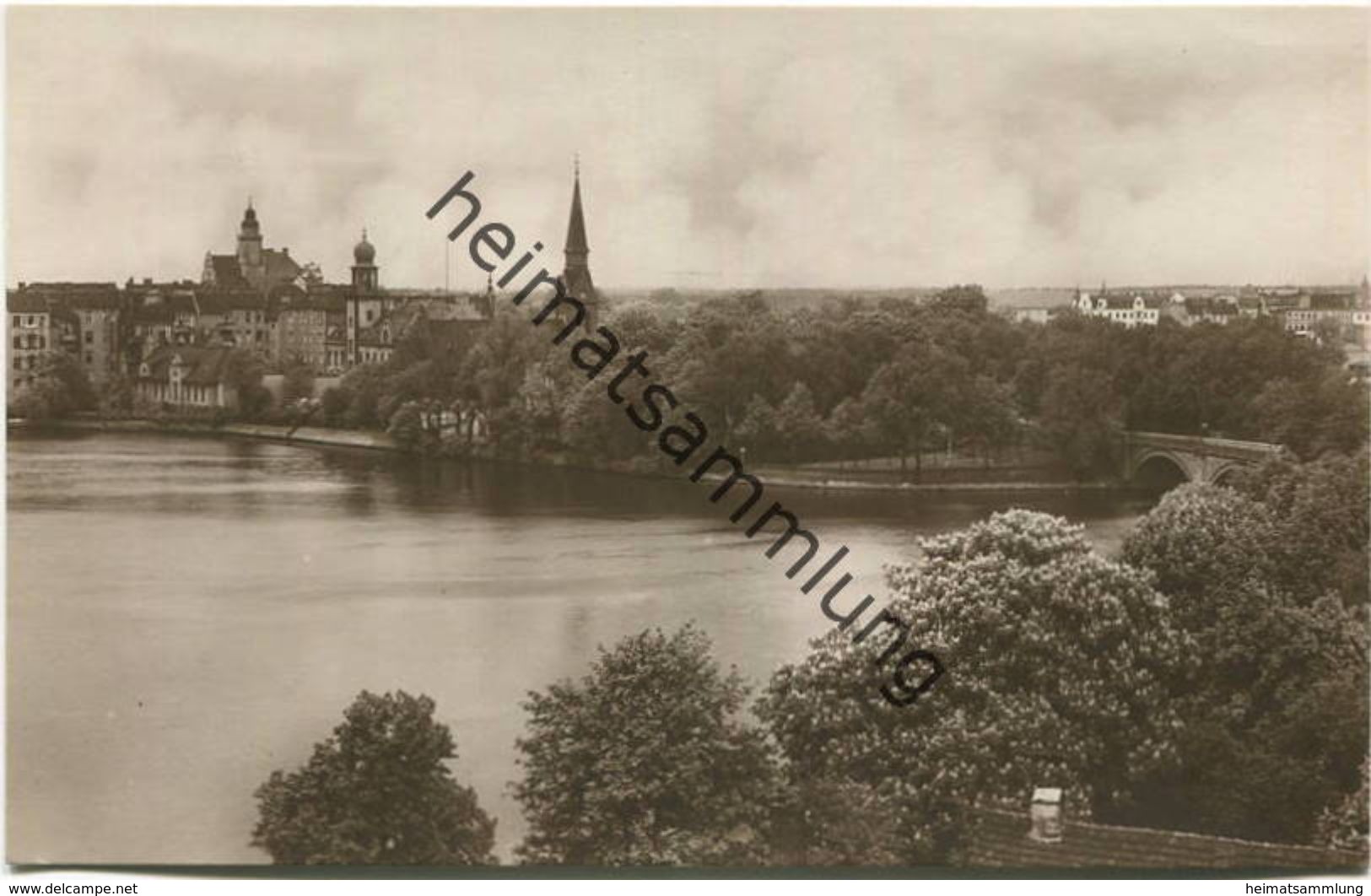 Berlin - Cöpenick - Köpenick - Post Und Katholische Kirche - Foto-AK 30er Jahre - Verlag H. Rubin & Co. Dresden - Koepenick