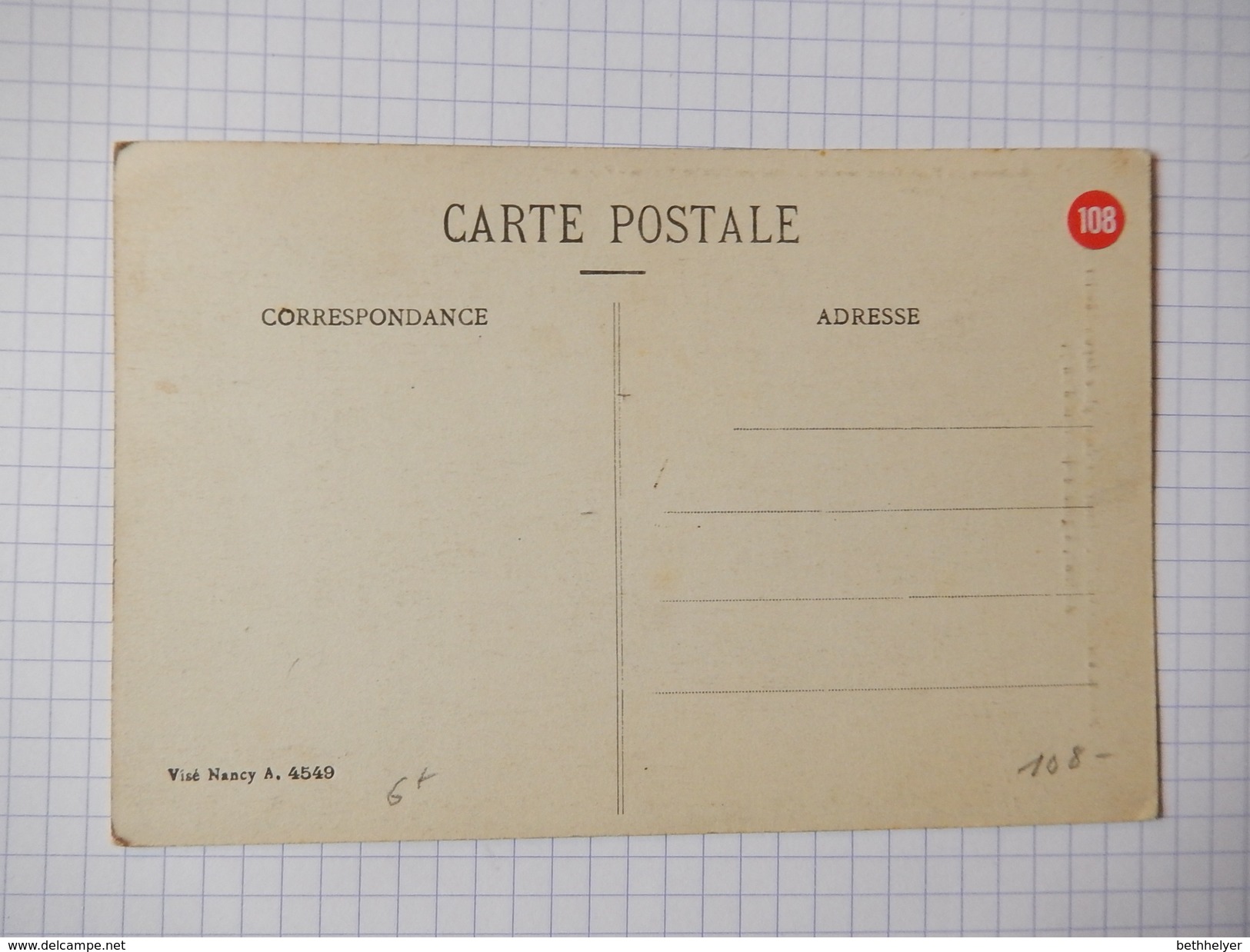 CPA - (88) - RARE - MENIL SUR BELVITTE - INTERIEUR DE L'EGLISE DEPUIS FEVRIER 1916 - R10351 - Altri & Non Classificati