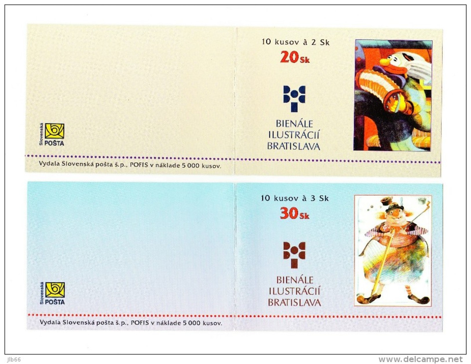 2 Carnets Livre Pour Enfant 1995 De 10  Timbres C 198 C 199 / Booklet  BIB 1995  Mi 7-8 (236/7) - Nuevos