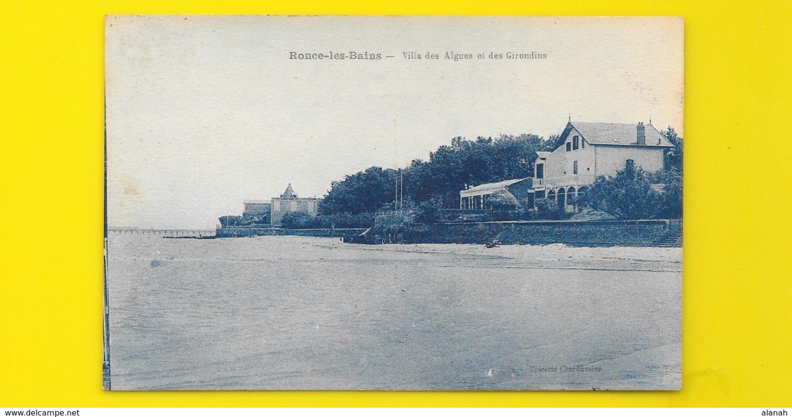 RONCE Les BAINS Villa Des Algues Et Des Girondins (Chardavoine) Charente Maritime (17) - Autres & Non Classés