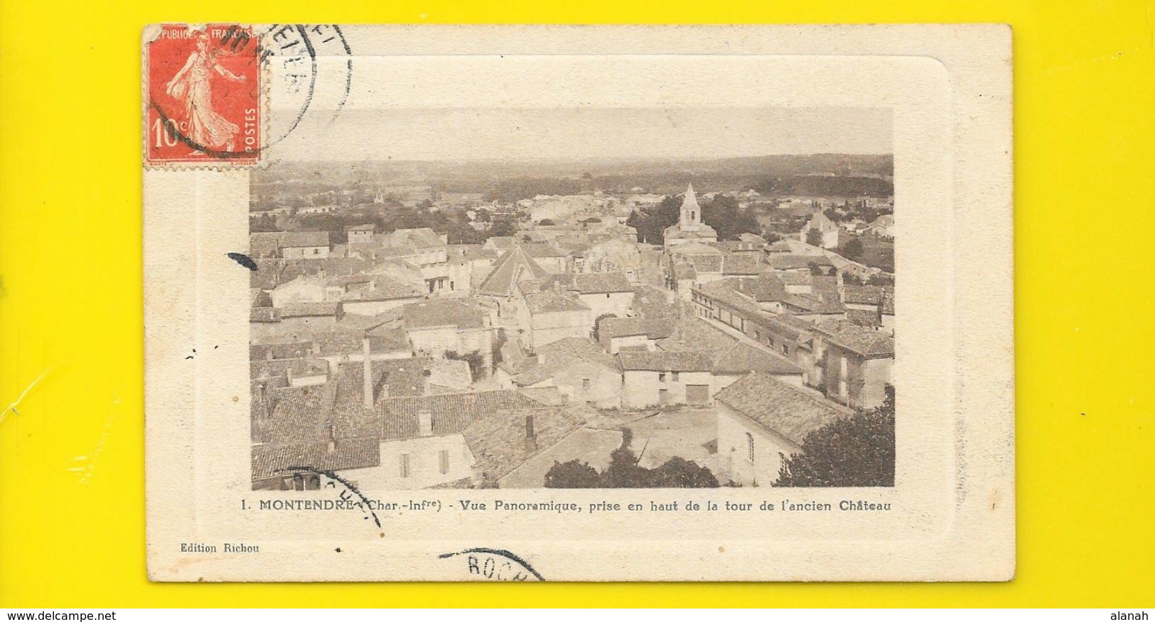 MONTENDRE Vue Panoramique (Richou) Charente Maritime (17) - Montendre