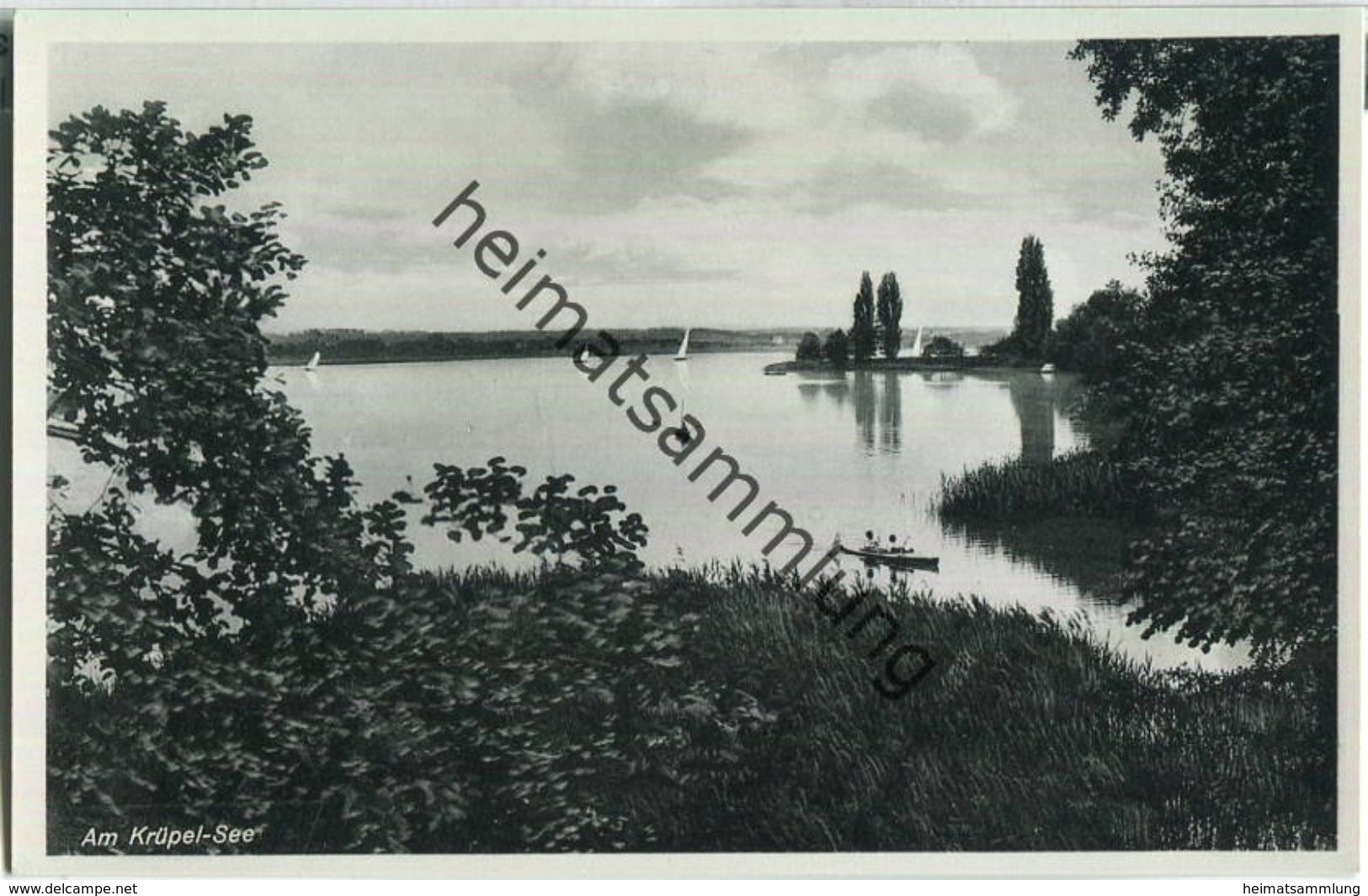 Königs Wusterhausen - Krüpelsee - Verlag W. Meyerheim Berlin - Königs-Wusterhausen