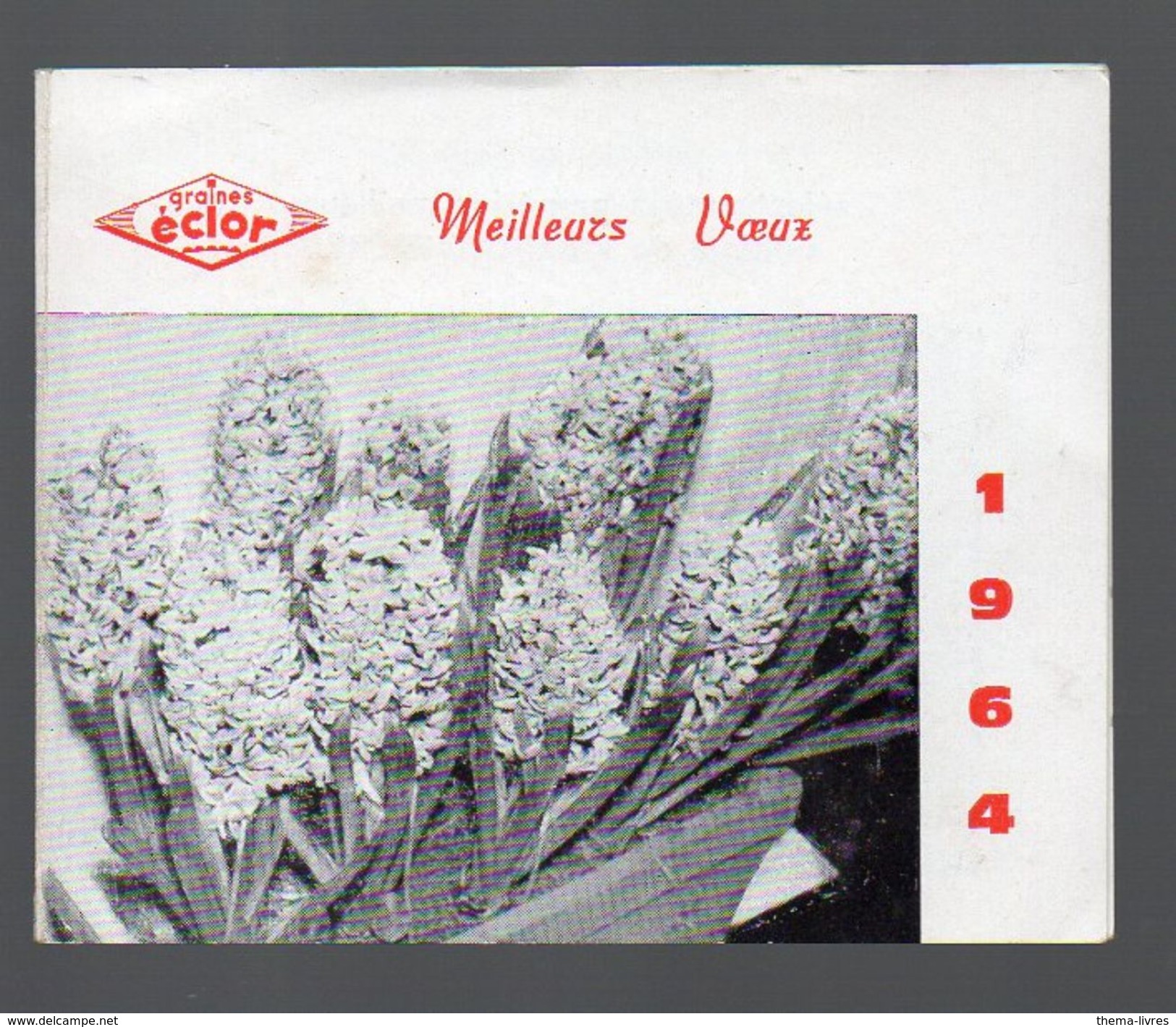 Calendrier 1964 GRAINES ECLOR (PPP6514) - Small : 1961-70