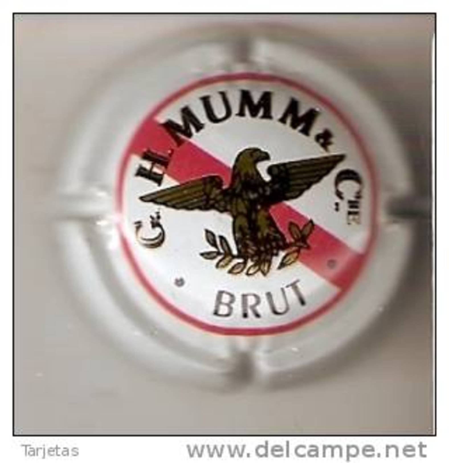 PLACA DE CHAMPAGNE MUMM (CAPSULE)  AGUILA-EAGLE - Mumm GH Et Cie