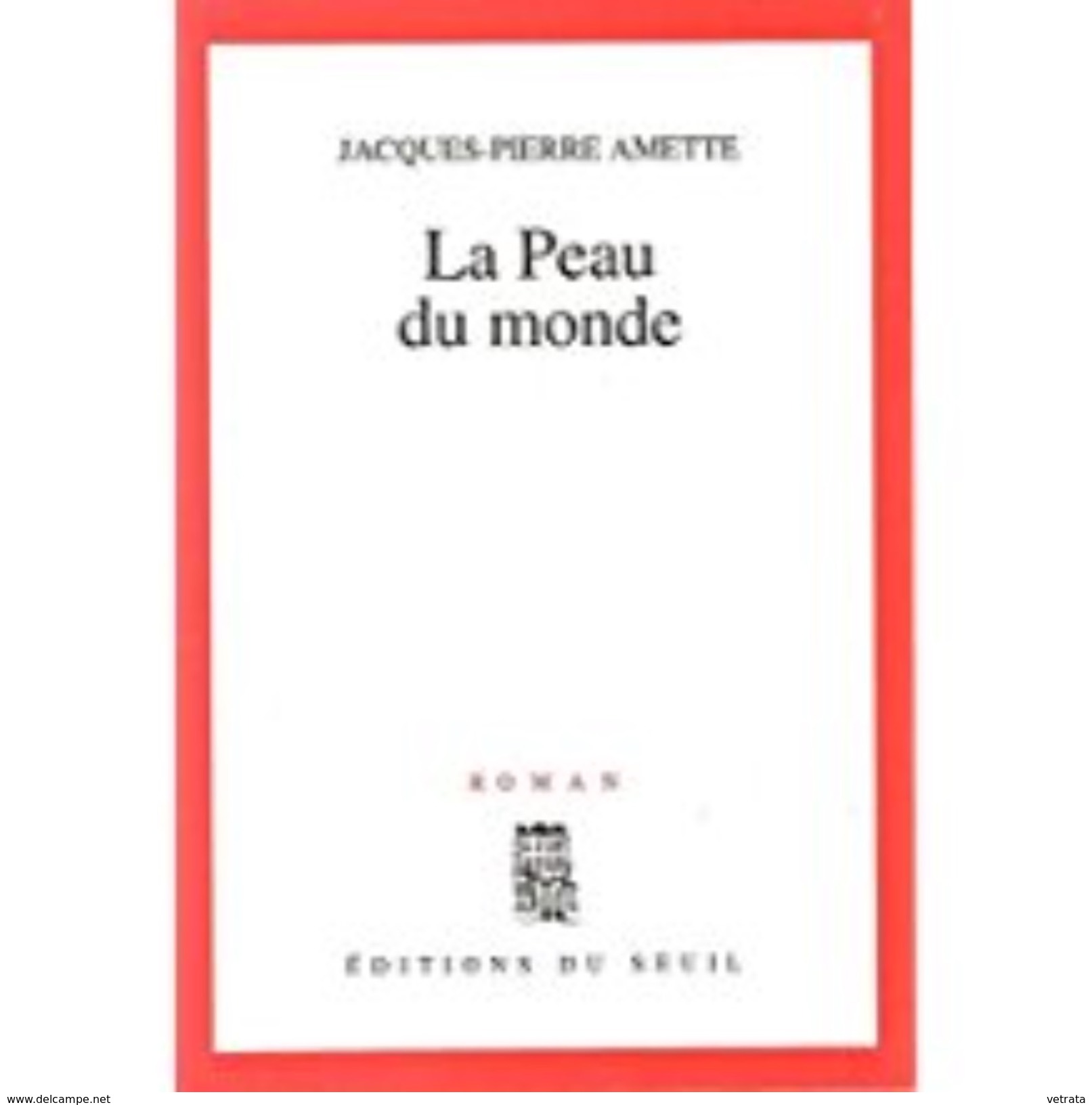 2 Livres De Jacques-Pierre Amette : L'Après-Midi (Gallimard) - La Peau Du Monde (Seuil) - Paquete De Libros