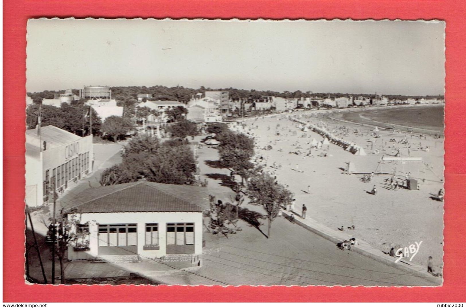 ROYAN 1954 LA GRANDE CONCHE CASINO CARTE EN BON ETAT - Royan