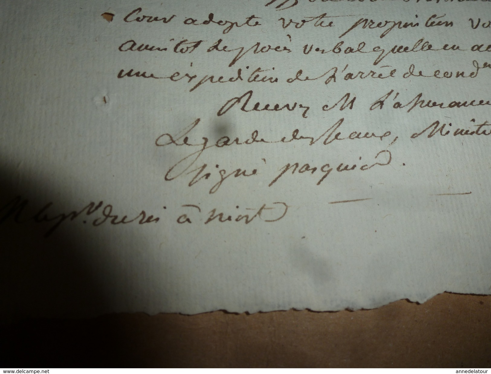 1817 Lettre Cour Prévotale (Affaires Criminelles): La Sévérité Exemplaire à L'approche De La Chereté Doit S'adoucir ;etc - Manuscrits