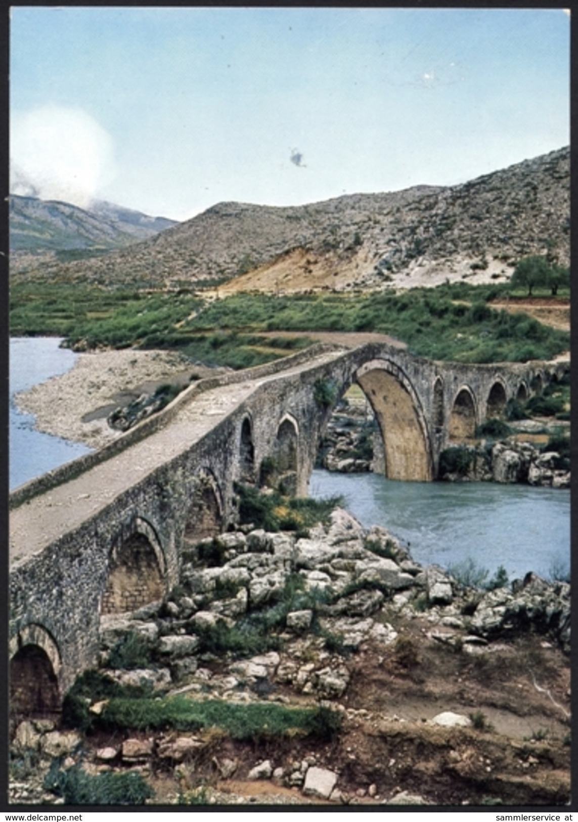 [000] Albanien / Albania, Shkodra / Skutari, The Old Bridge Of Mesi, Um 1970 ALBTURIST (213) - Albanien