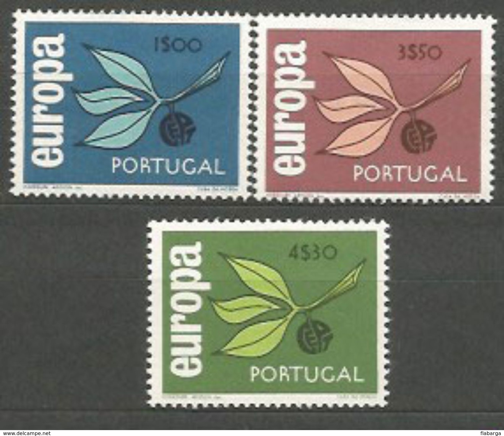 Año 1965 Nº 971/3 Europa - Nuevos