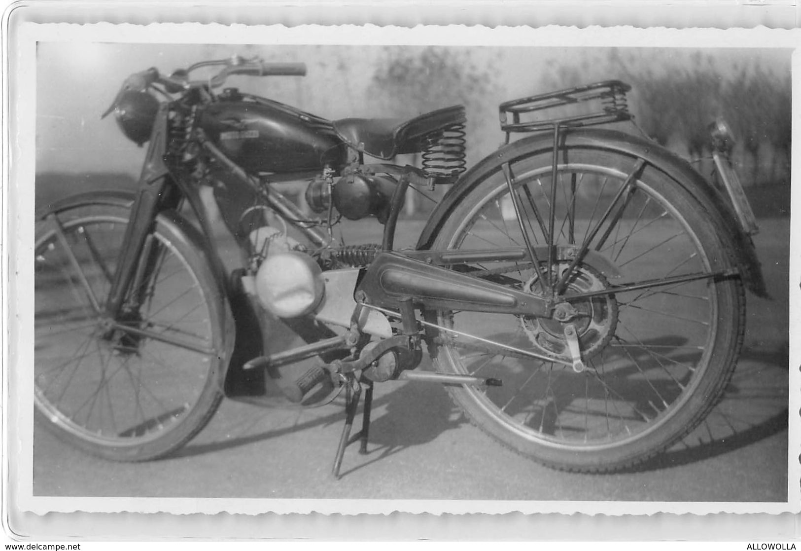 247 "MOTOGUZZI * GUZZINO* - 65 Cc.- 1949 "  -  FOTO ORIGINALE  . - Altri & Non Classificati