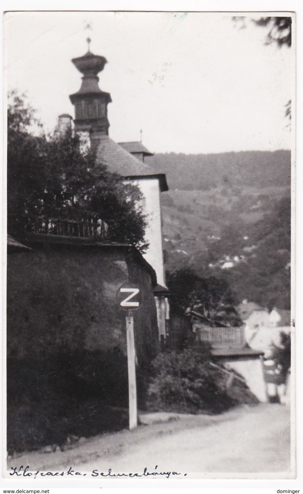 Alte Foto AK 1930'  Slowakei  Banská Štiavnica - Slovakia