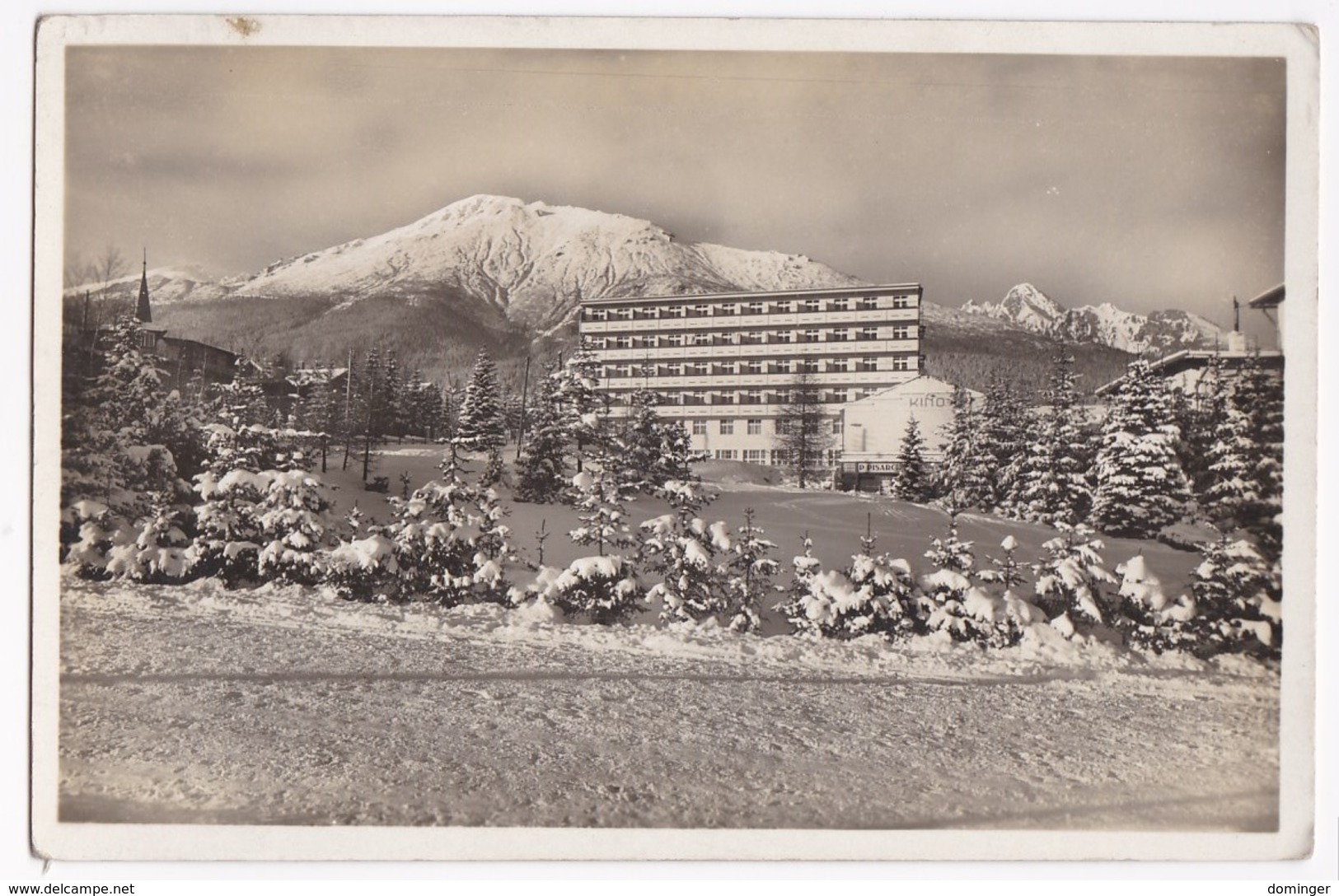 Alte Foto AK 1930'  Slowakei  Vysoké Tatry - Slowakei