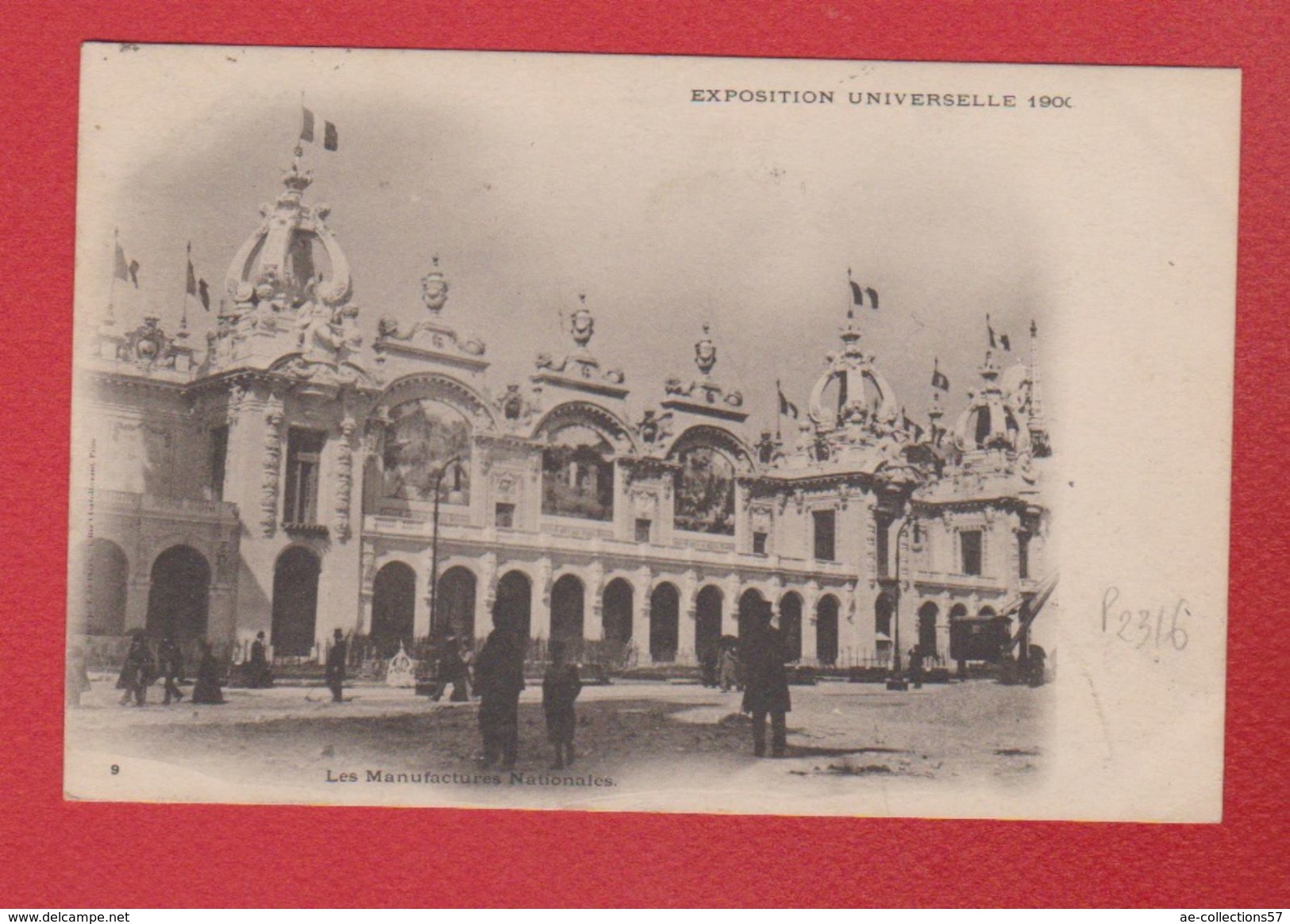 Paris  -- Expo Universelle 1900  --les Manufactures Nationales - Exhibitions