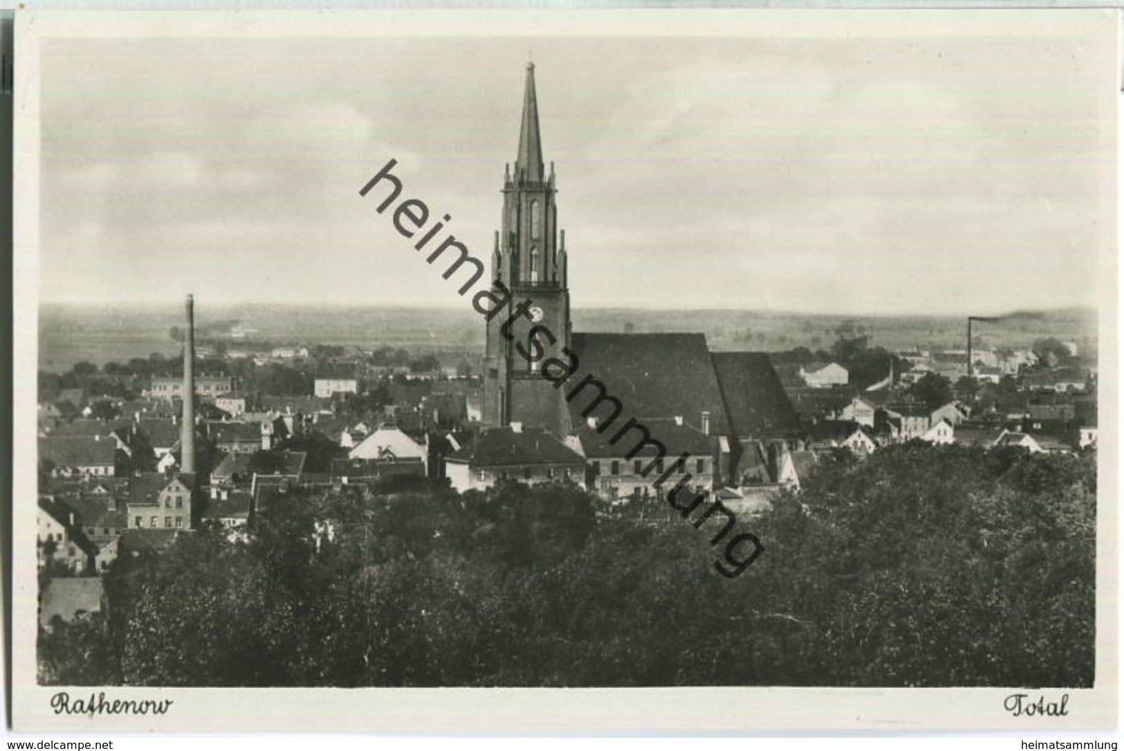 Rathenow - Foto-Ansichtskarte - Rathenow