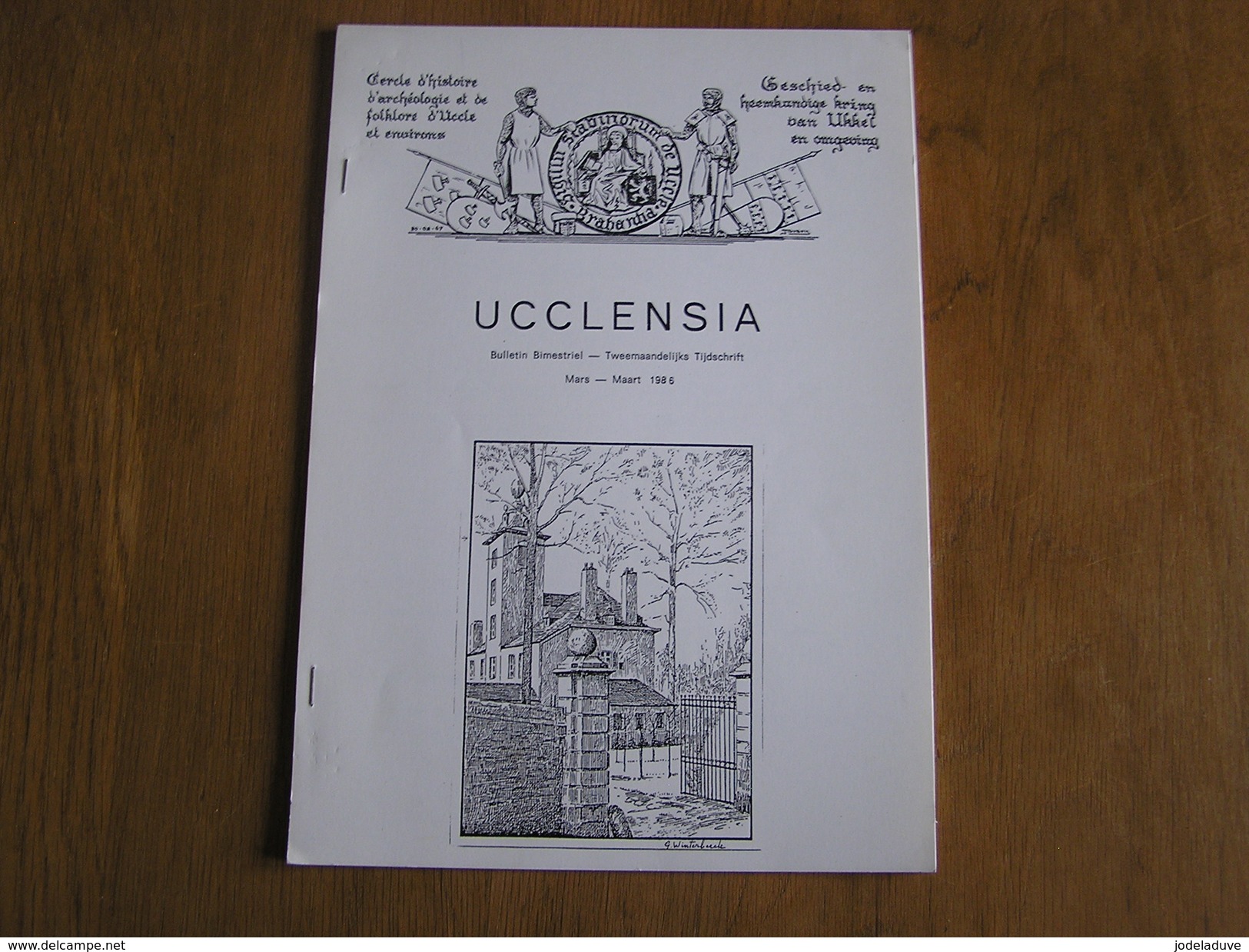 UCCLENSIA Revue N° 110 Régionalisme Brabant Uccle Rhode Papenkasteel Château Choisy Espinette Tram Vicinal Castel Allard - Belgien