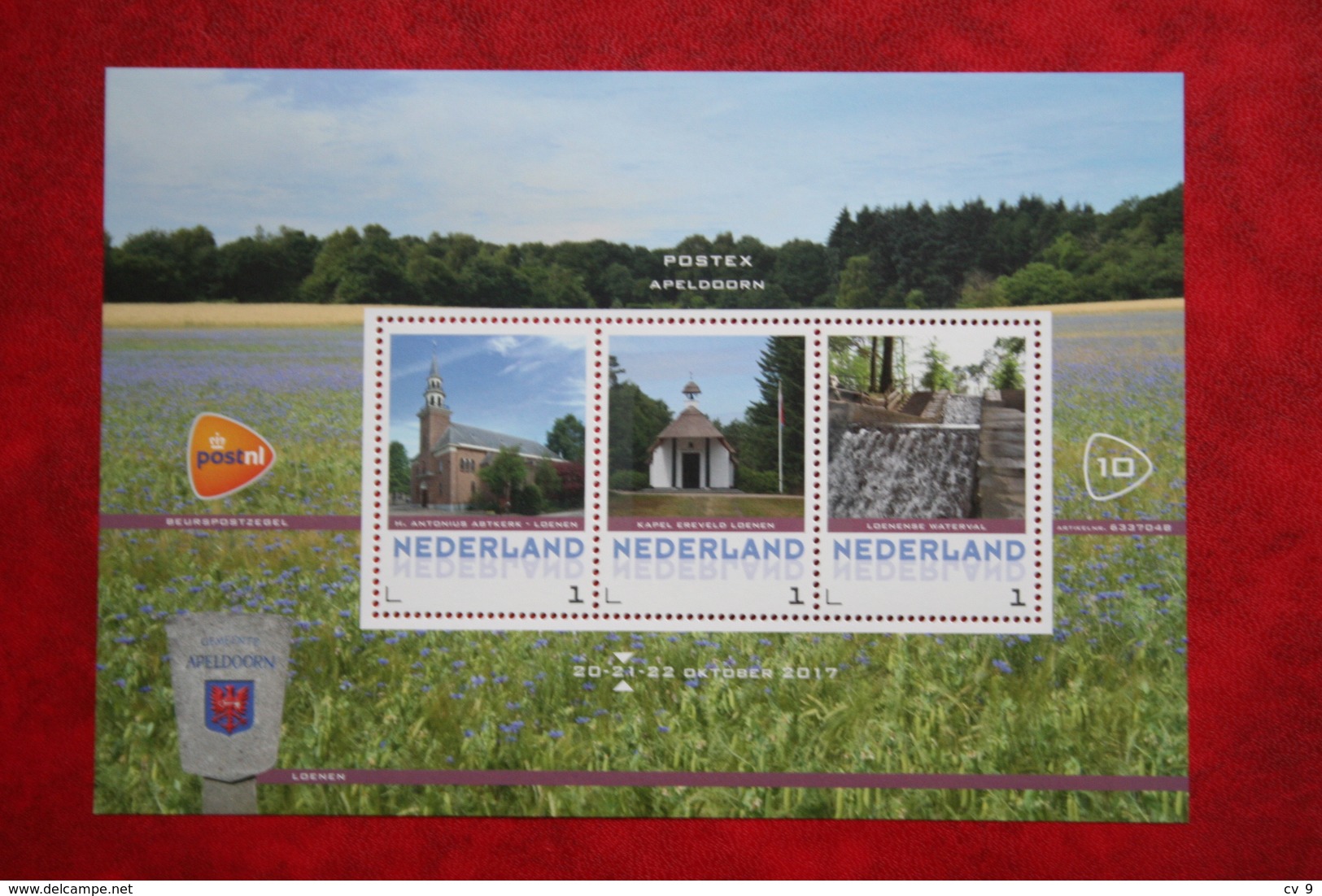 Persoonlijke Postzegels POSTEX Apeldoorn 2017 Nr 10 POSTFRIS / MNH / ** NEDERLAND NIEDERLANDE NETHERLANDS - Timbres Personnalisés