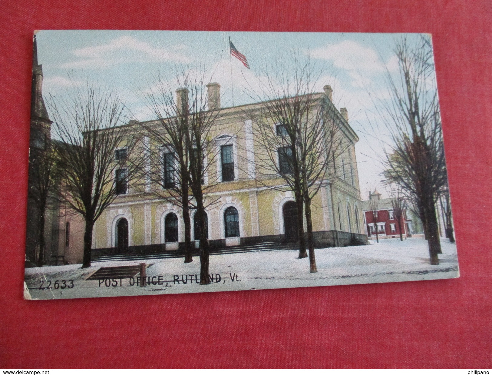 Post Office - Vermont > Rutland==  ===  === Ref 2783 - Rutland