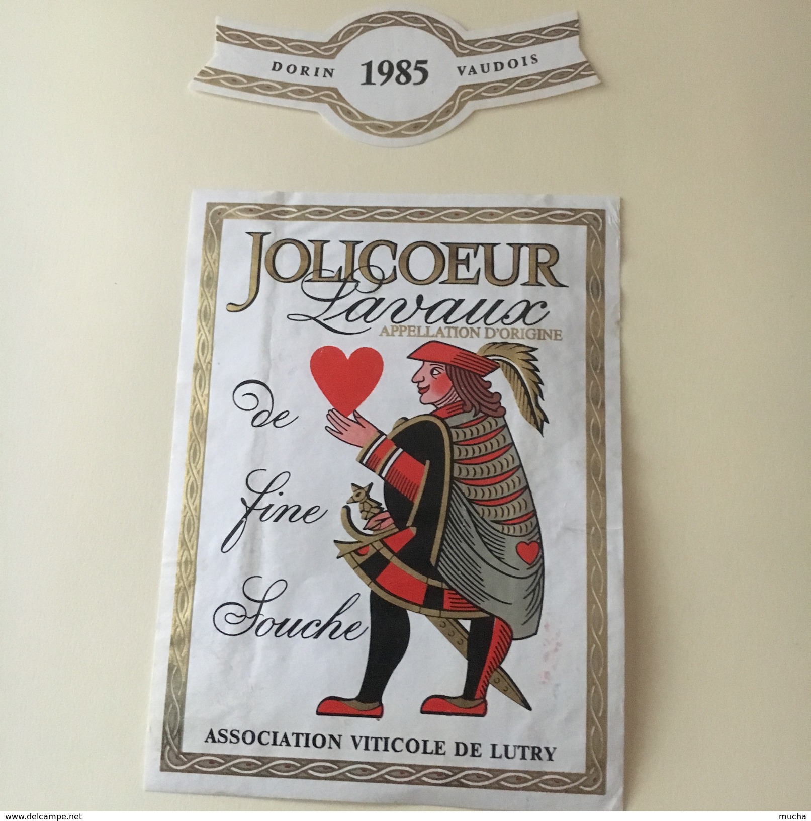 6299 - Joli Coeur 1985 Lavaux Suisse - Hearts