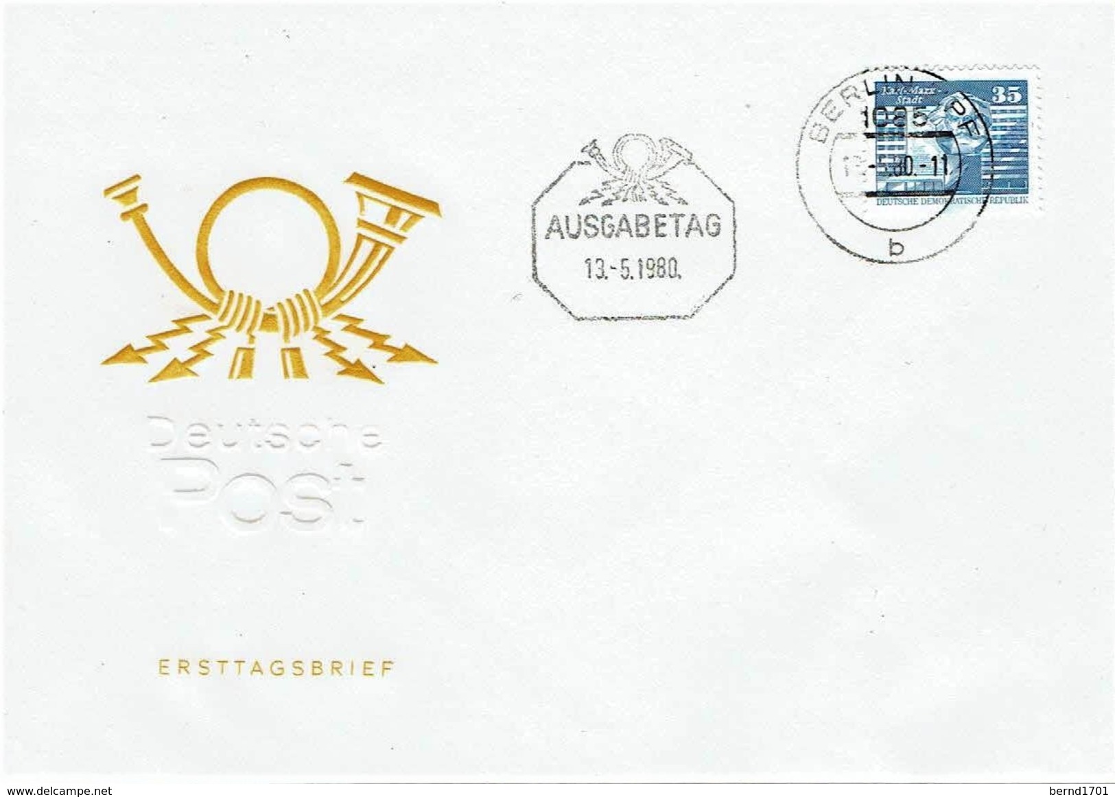 DDR / GDR -  Mi-Nr 2506 FDC (O1027)- - 1971-1980