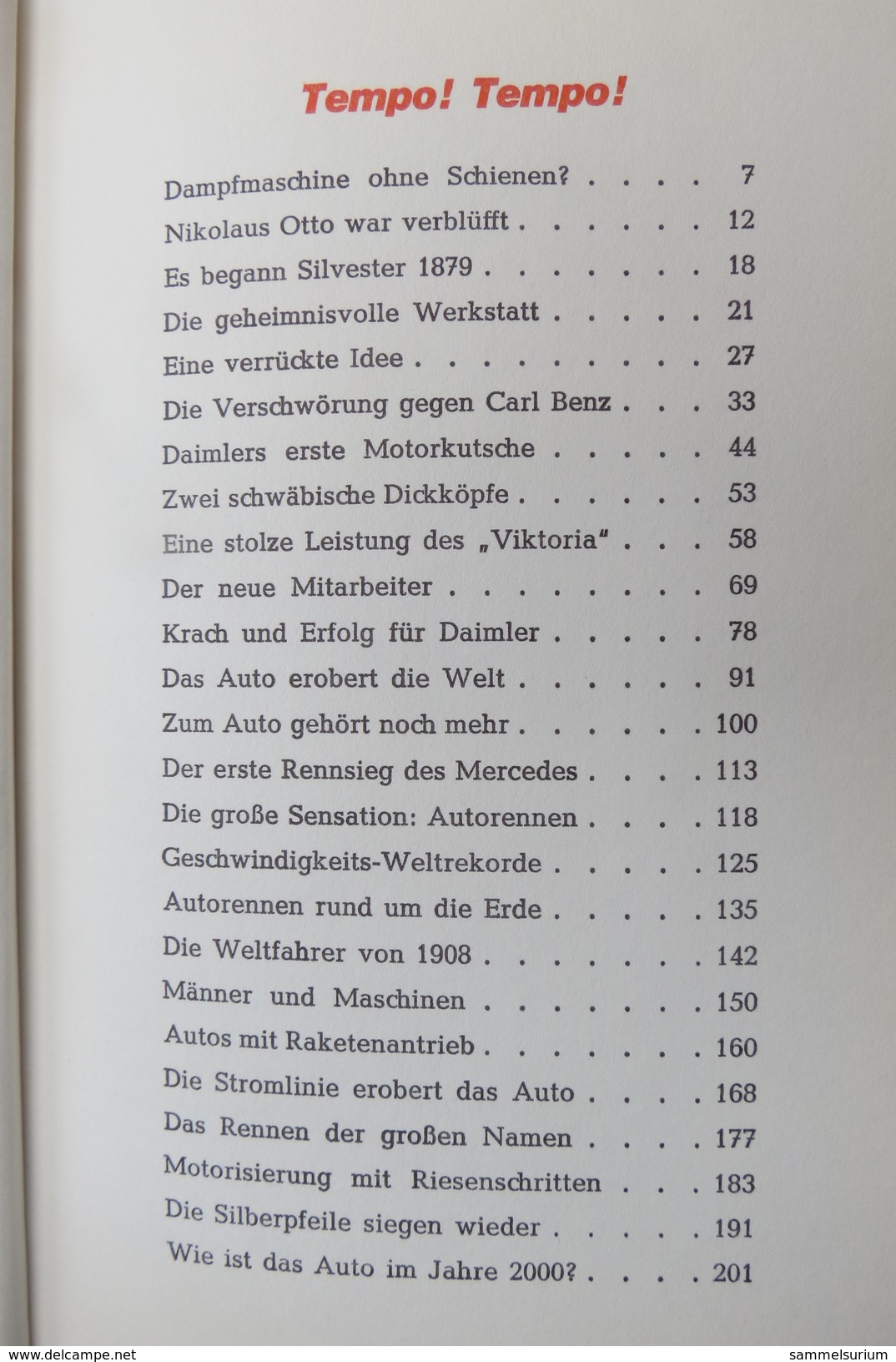 Julius Moshage "Tempo! Tempo!" Vom Schnauferl Zum Rennwagen, Erstauflage Von 1968 - Transporte