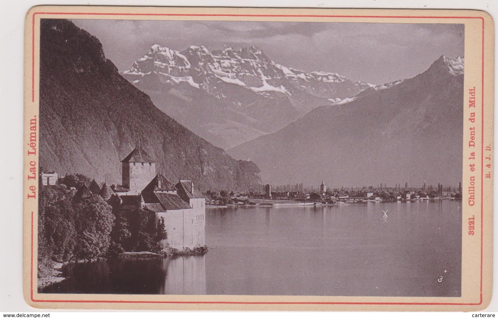 PHOTO,PHOTOGRAPHIE,suisse,switzerland,vaud,montreux,CHILLON,chateau,veytaux,lac Léman,1892 - Places