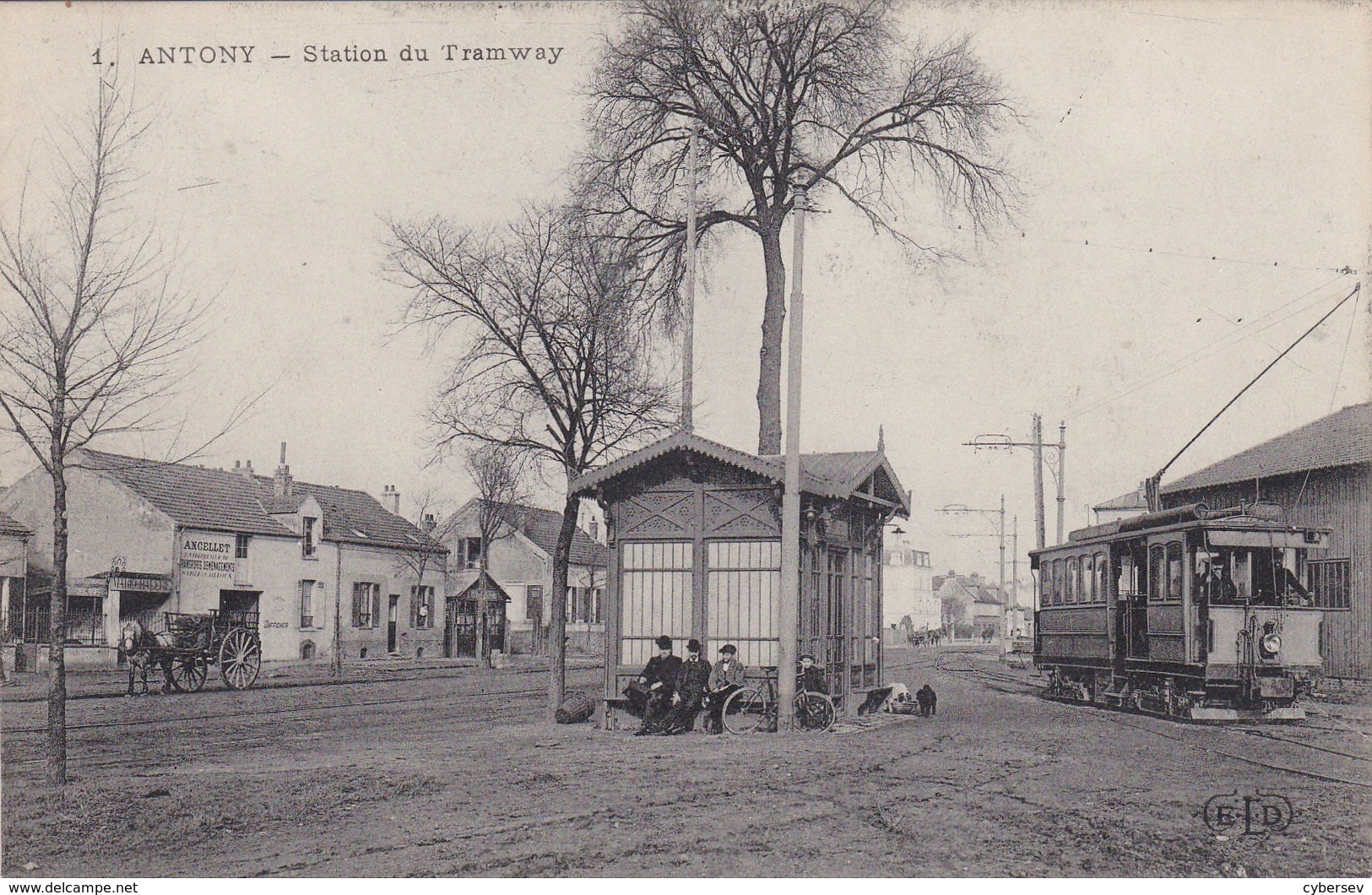 ANTONY - Station Du Tramway - Animé - TBE - Transport Urbain En Surface