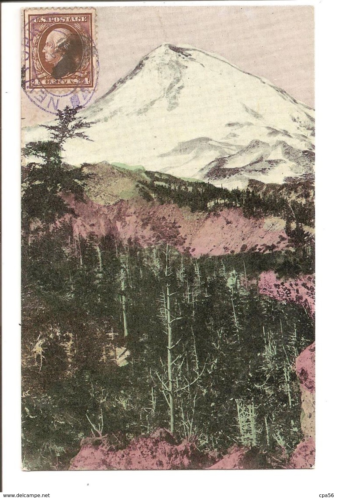 Mount Hood - Oregon -old Postcard - Autres & Non Classés