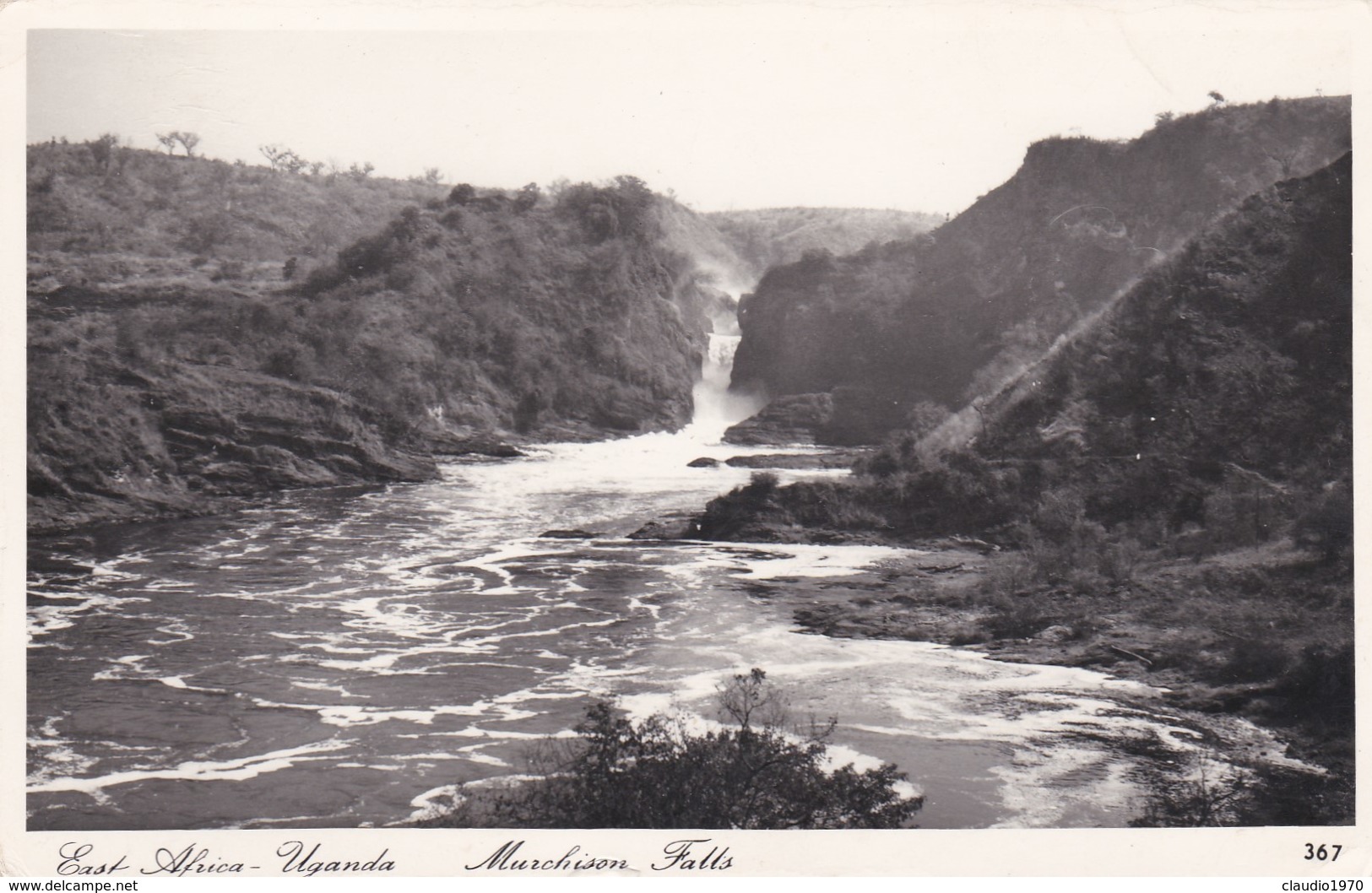 CARTOLINA - POSTCARD - UGANDA - MURCHISON FALLS - Uganda