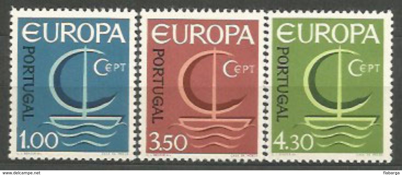 Año 1966 Nº 993/5 Europa - Nuevos