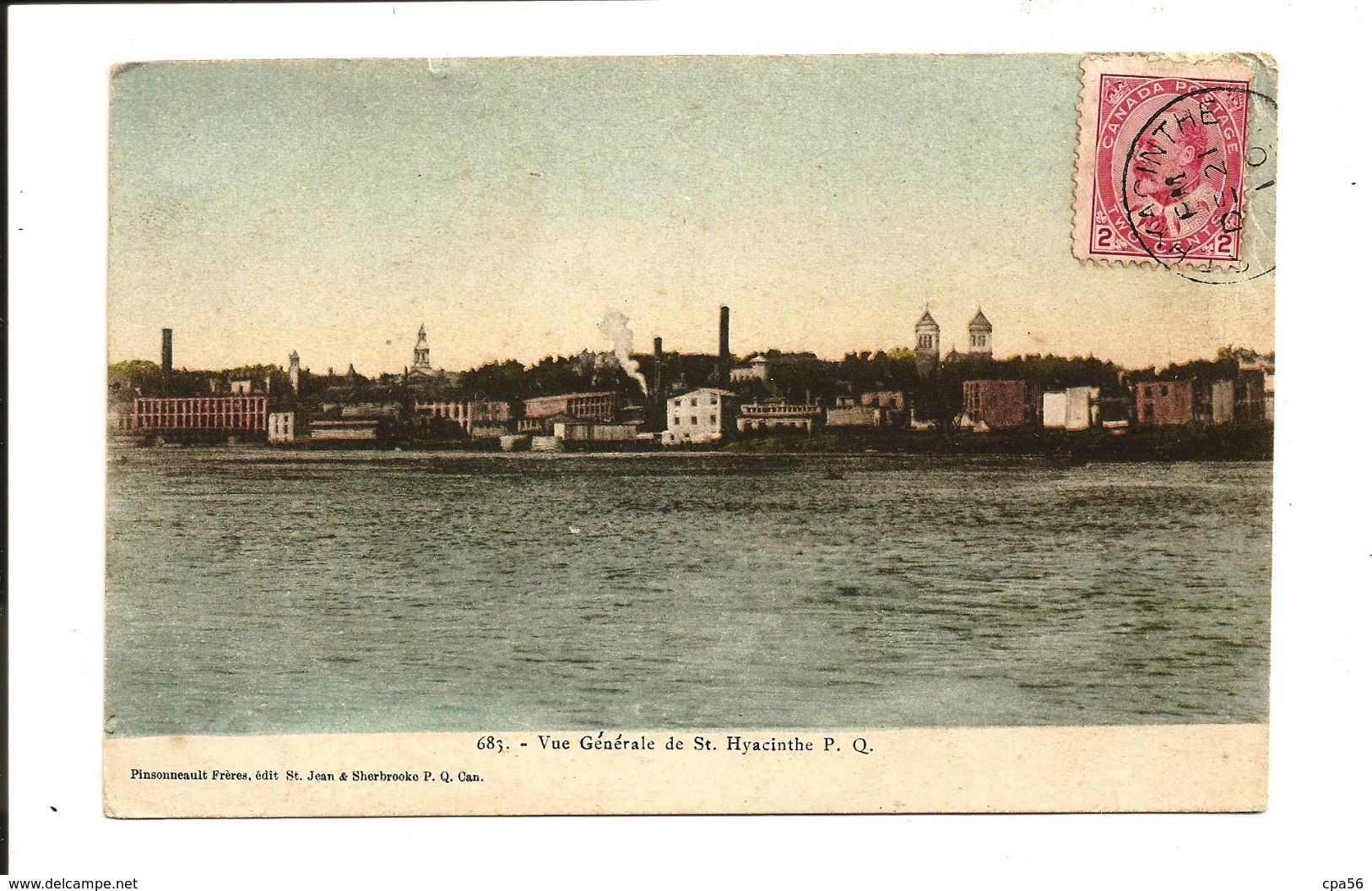 SAINT-HYACINTHE - Old  Postcard - St. Hyacinthe