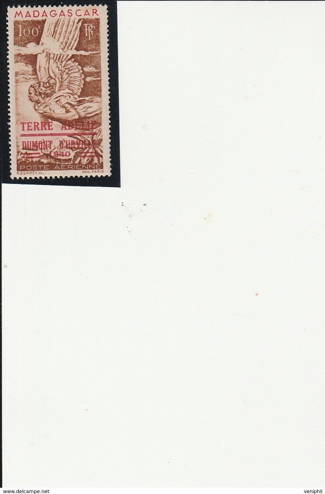 TERRES AUSTRALES ET ANTARTIQUES - POSTE AERIENNE N° 1 NEUF SANS CHARNIERE -ANNEE 1948-COTE : 55 € - Luftpost