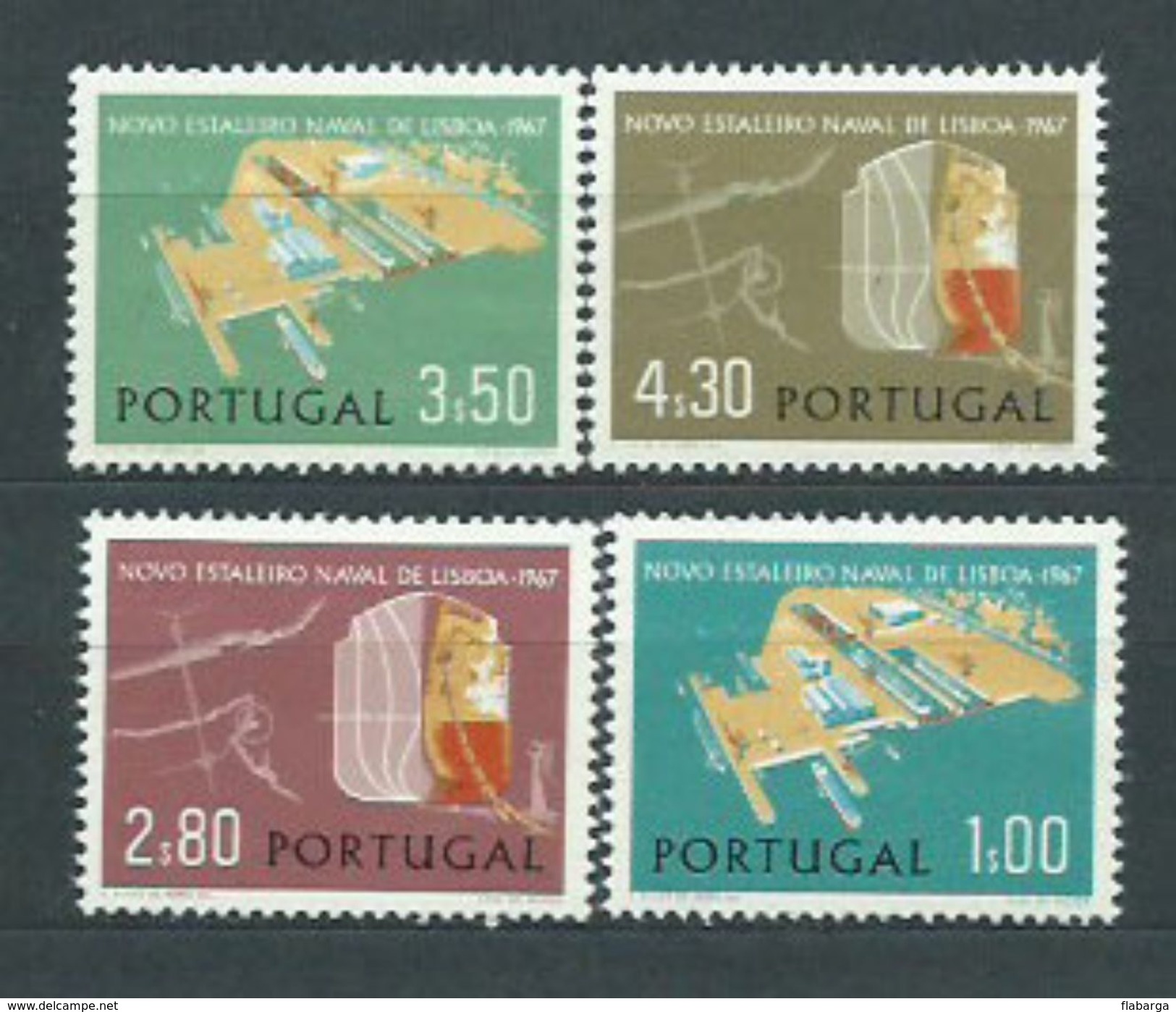 Año 1967 Nº 1017/0 Instalaciones Portuarias De Lisboa - Unused Stamps