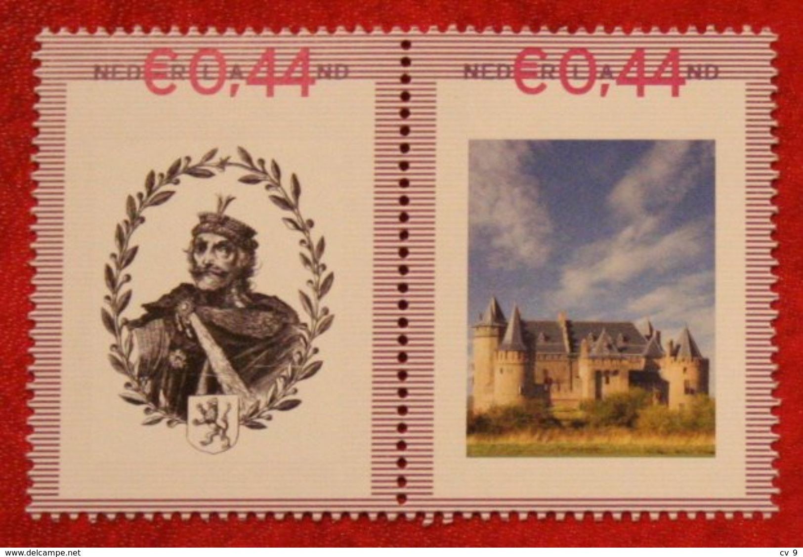 Floris V Castle Canon Van Nederland POSTFRIS / MNH ** NEDERLAND / NIEDERLANDE - Timbres Personnalisés