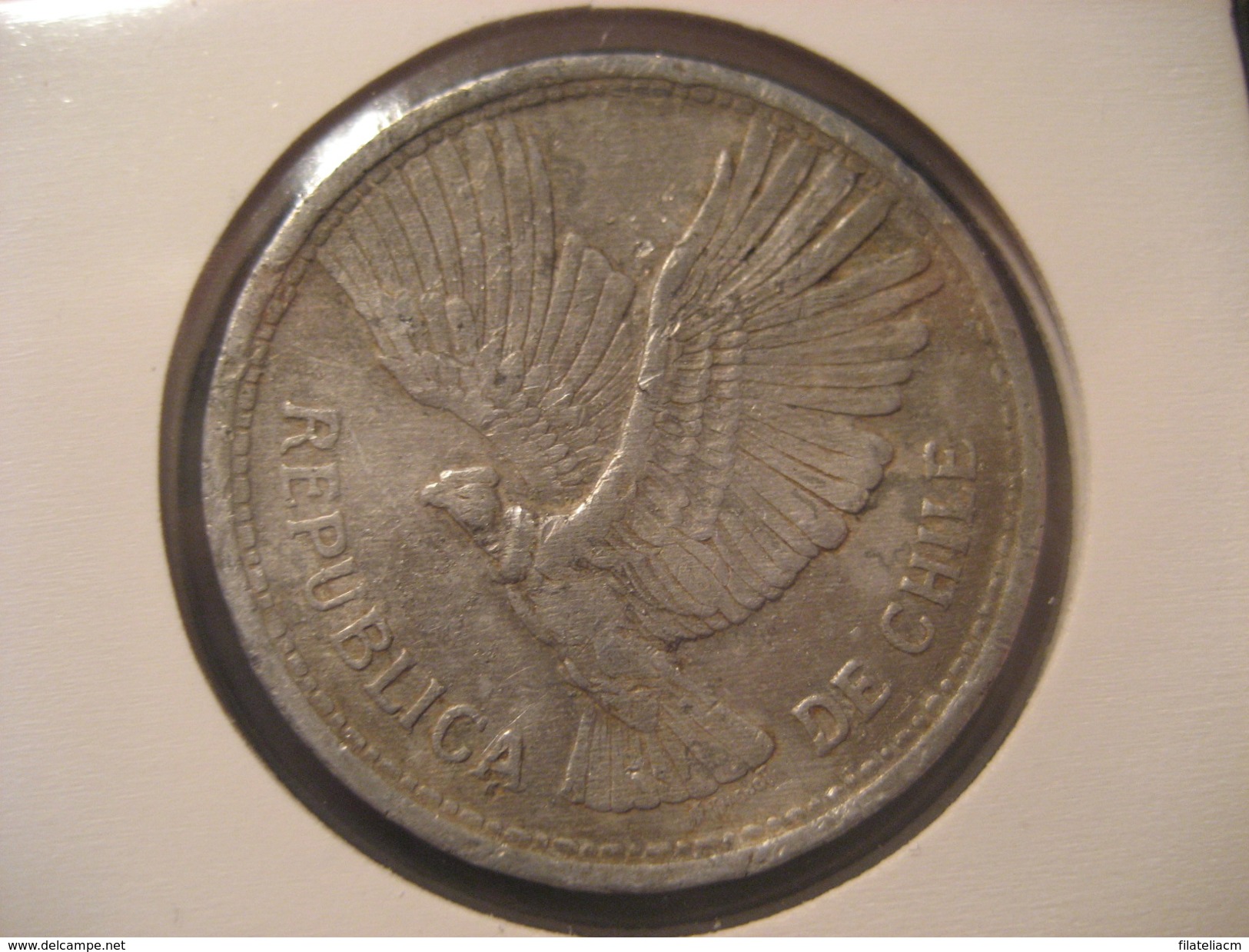 10 Pesos 1956 Un Condor CHILE Coin - Chile