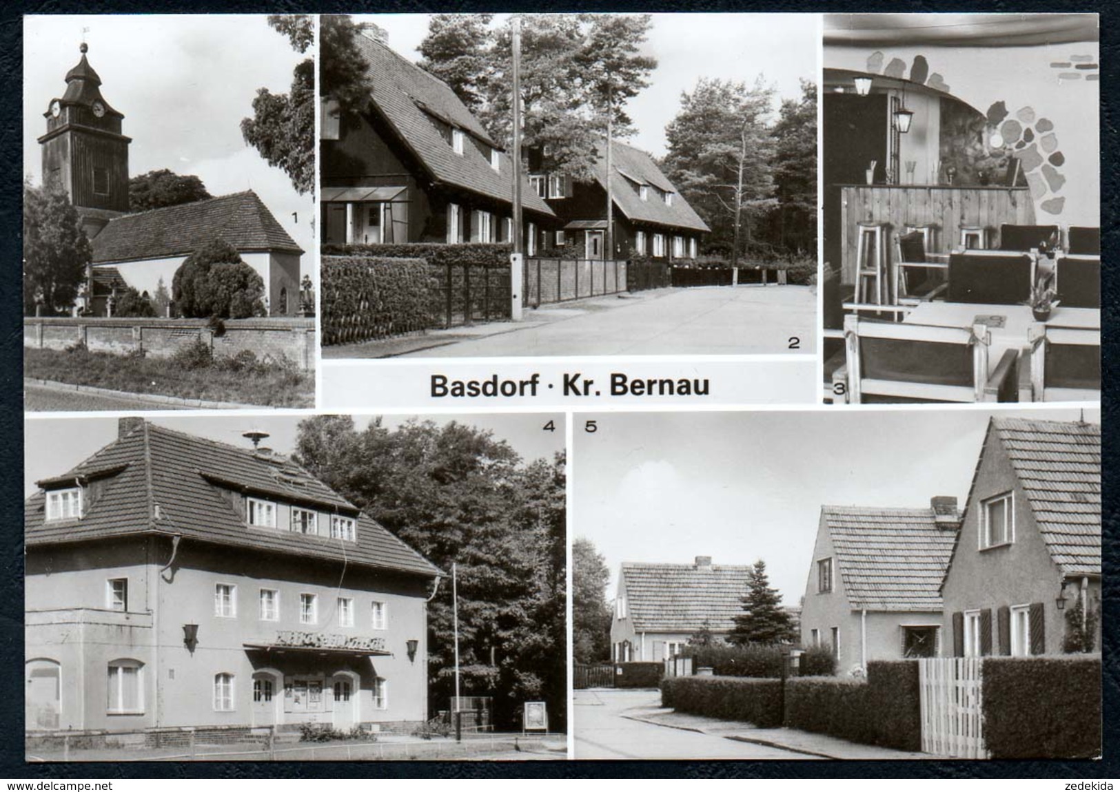 B0216 - Basdorf Kr. Bernau - Kino Filmtheater - Fritz TOP - Wandlitz