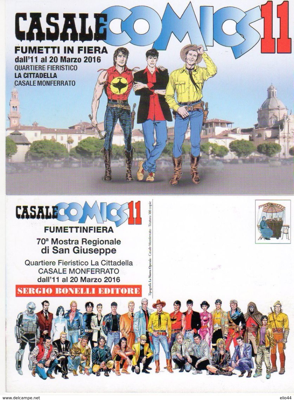 Casale Monferrato 2016 - Casale Comics - Fumetti In Fiera - - Stripverhalen