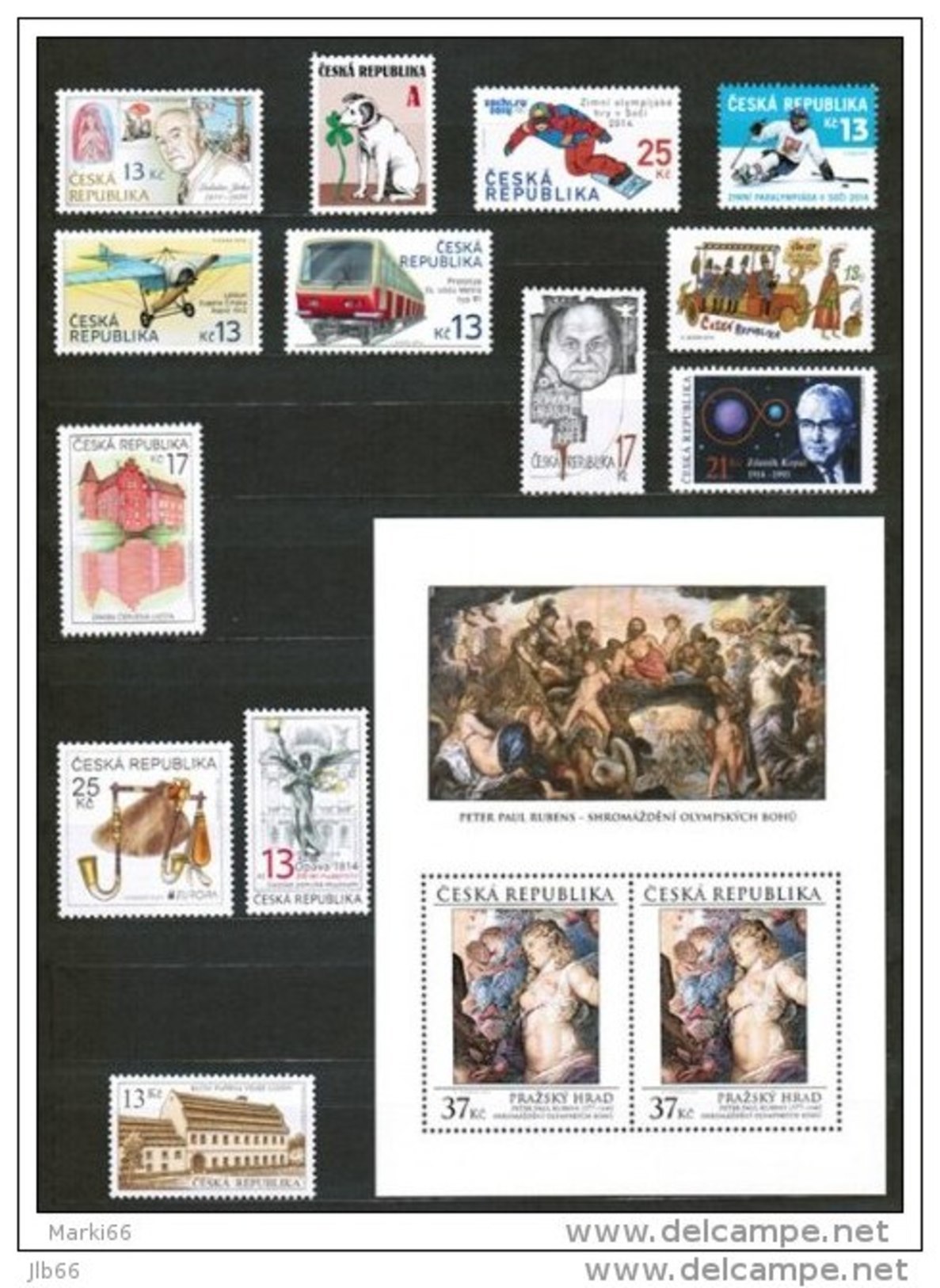 Année Complète 2014 : 28 Timbres Et 4 Blocs Feuillets ( YT 727/754  + BF 51/54 ) - Années Complètes