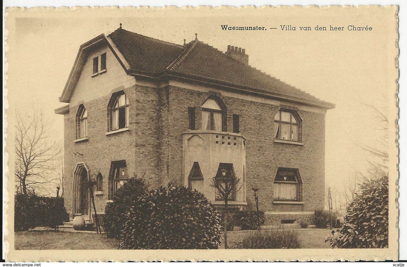 Waesmunster.   -   Villa Van Den Heer Chavée - Waasmunster