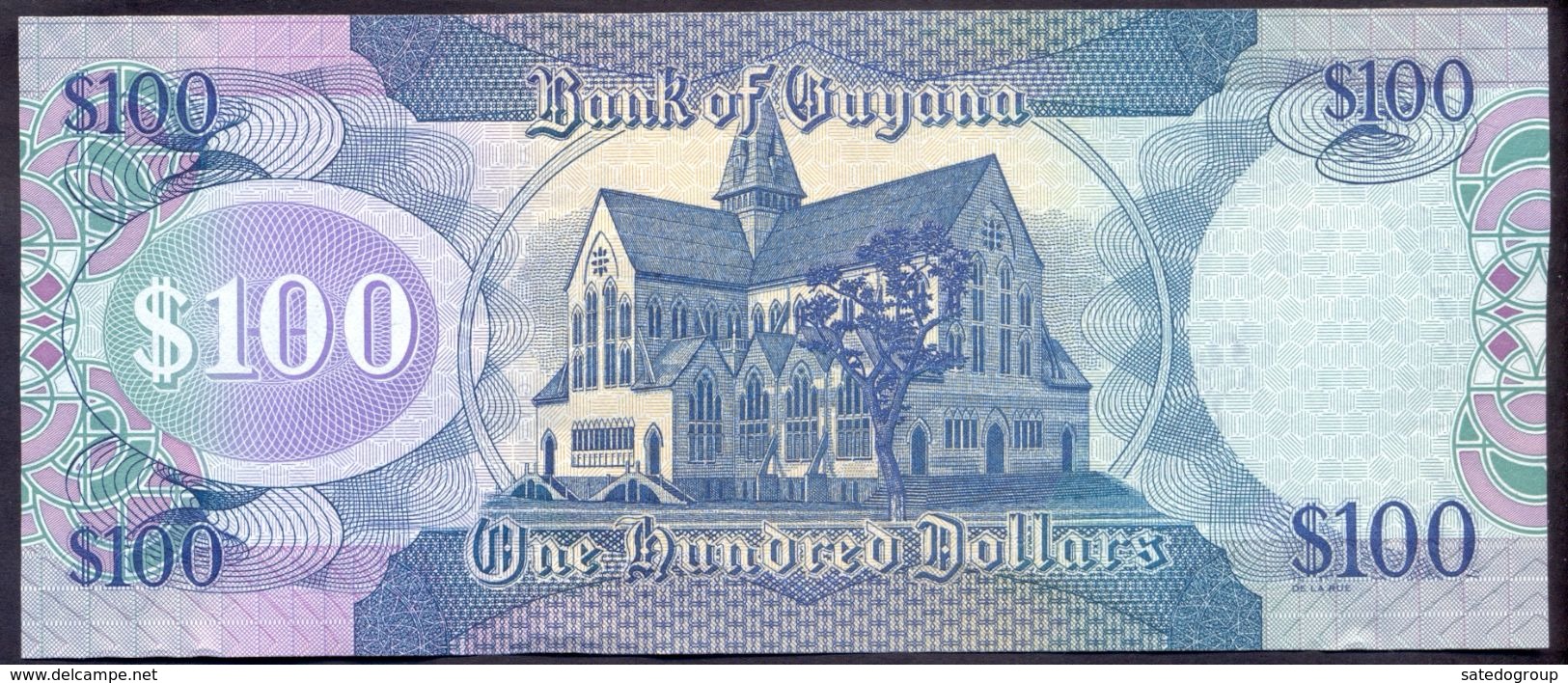 Guyana 100 Dollars 2005 UNC P-36a - Guyana