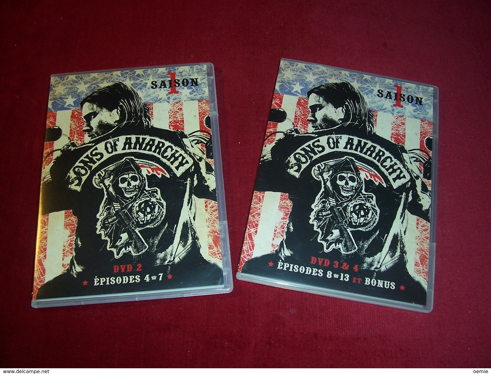 SONS OF ANARCHY   EPISODES DE 4 A 13 - Konvolute