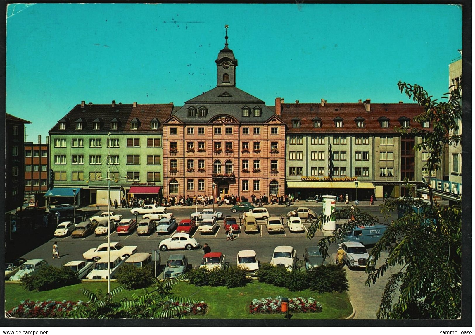 Pirmasens  -  Rathausplatz / Rathaus  -  Ansichtskarte Ca.1969    (8080) - Pirmasens