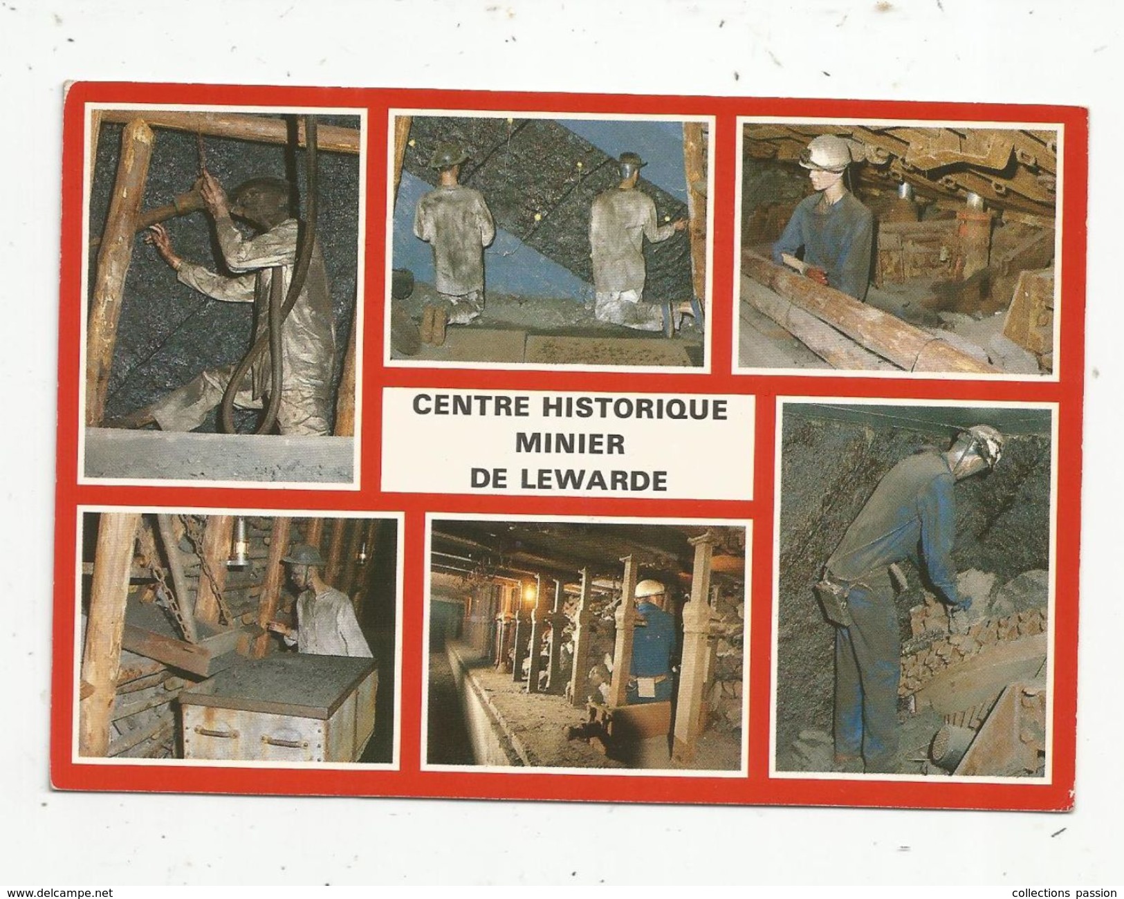 Cp , MINES , Centre Historique Minier , LEWARDE , Multi Vues , Vierge ,ed : Mage - Mines