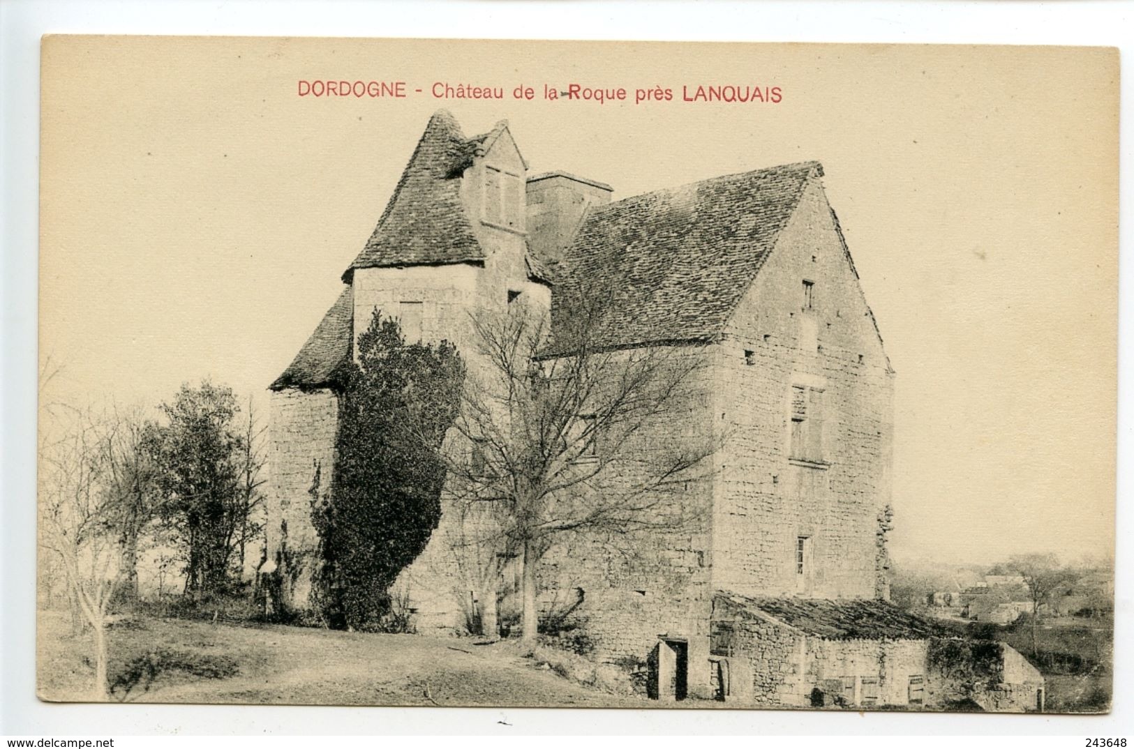 Château De La Roque Près Lanquais - Autres & Non Classés