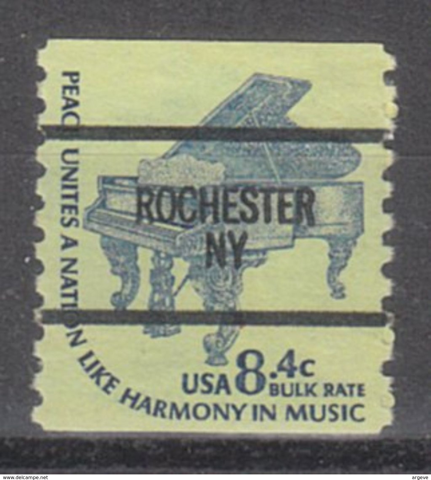 USA Precancel Vorausentwertung Preo, Bureau New York, Rochester 1615C-87 - Precancels