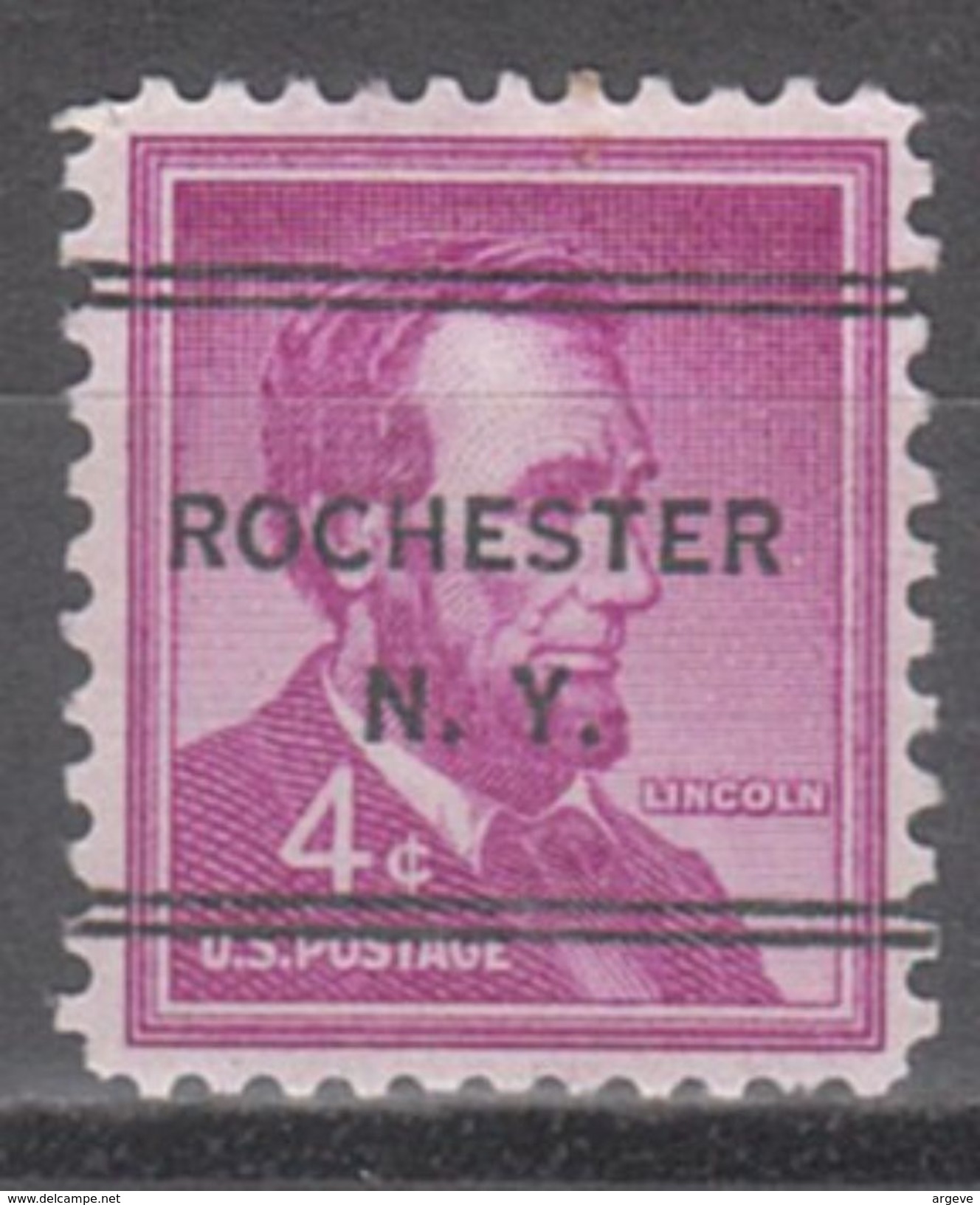 USA Precancel Vorausentwertung Preo, Locals New York, Rochester L-6 E - Vorausentwertungen