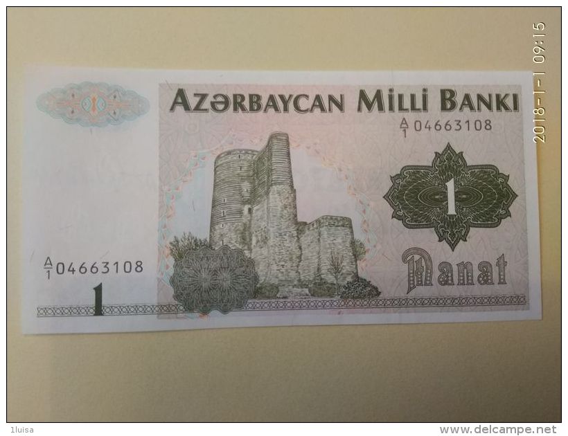 1 Manat 1992 - Azerbaigian