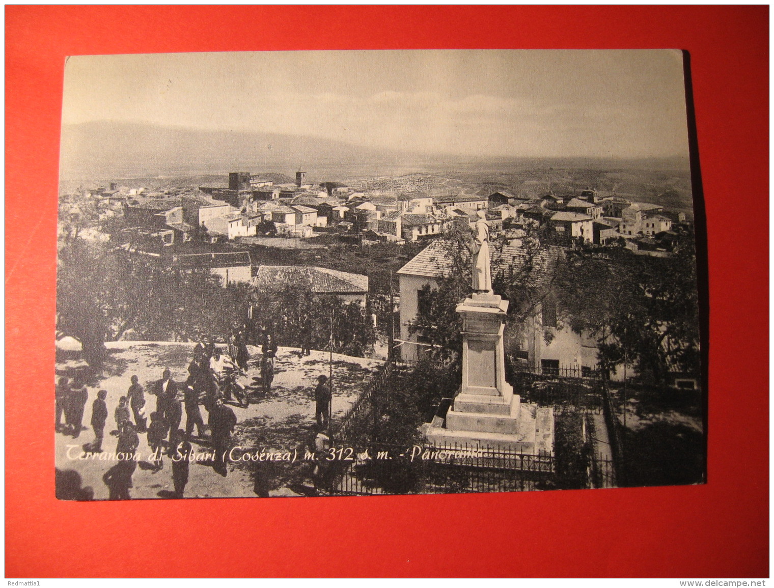 CARTOLINA  TERRACINA DI SIBARI COSENZA PANORAMA      ANIMATA   - D 2444 - Cosenza