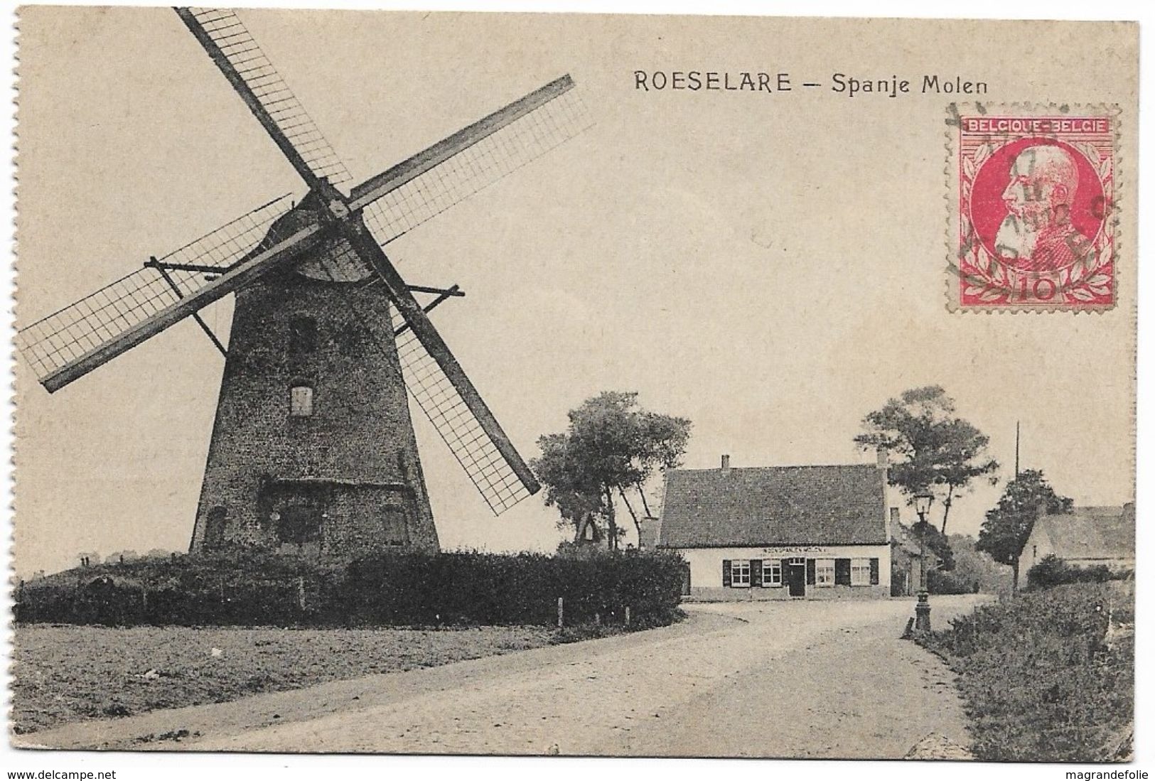 CPA PK  ROESELARE  SPANJE MOLEN - Altri & Non Classificati