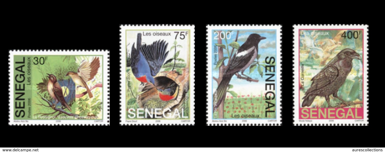 SENEGAL 2004 2006 OISEAUX OISEAU BIRDS BIRD - RARE -  MNH ** - Sénégal (1960-...)