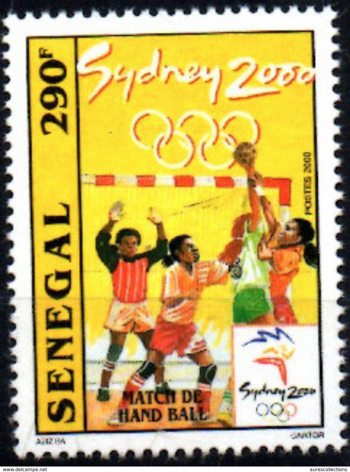 SENEGAL 2000 - TAEKWONDO KARATE KA RA TE DO - JEUX OLYMPIQUES SYDNEY OLYMPIC GAMES - RARE -  MNH ** - Volleyball